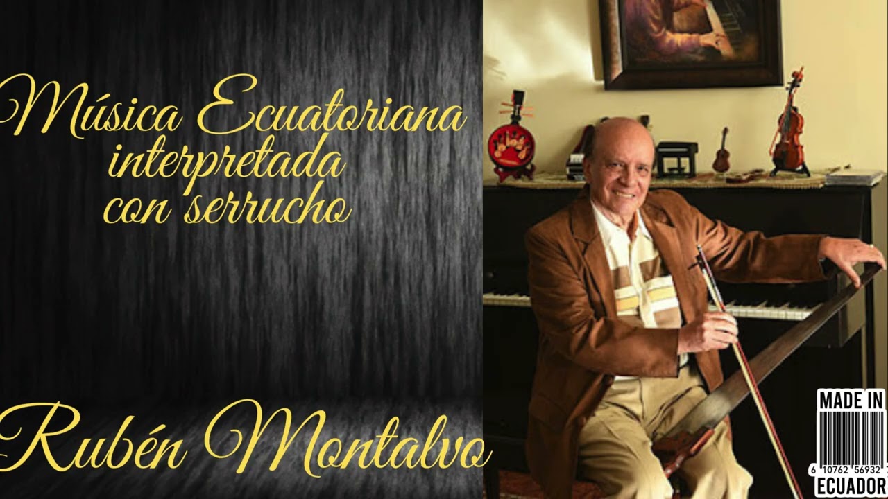 Rubén Montalvo  música ecuatoriana con serrucho
