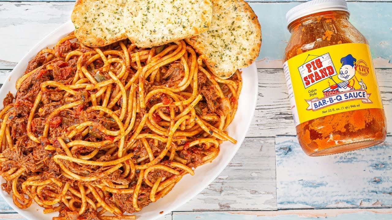BBQ Spaghetti | Alabama Spaghetti bbq