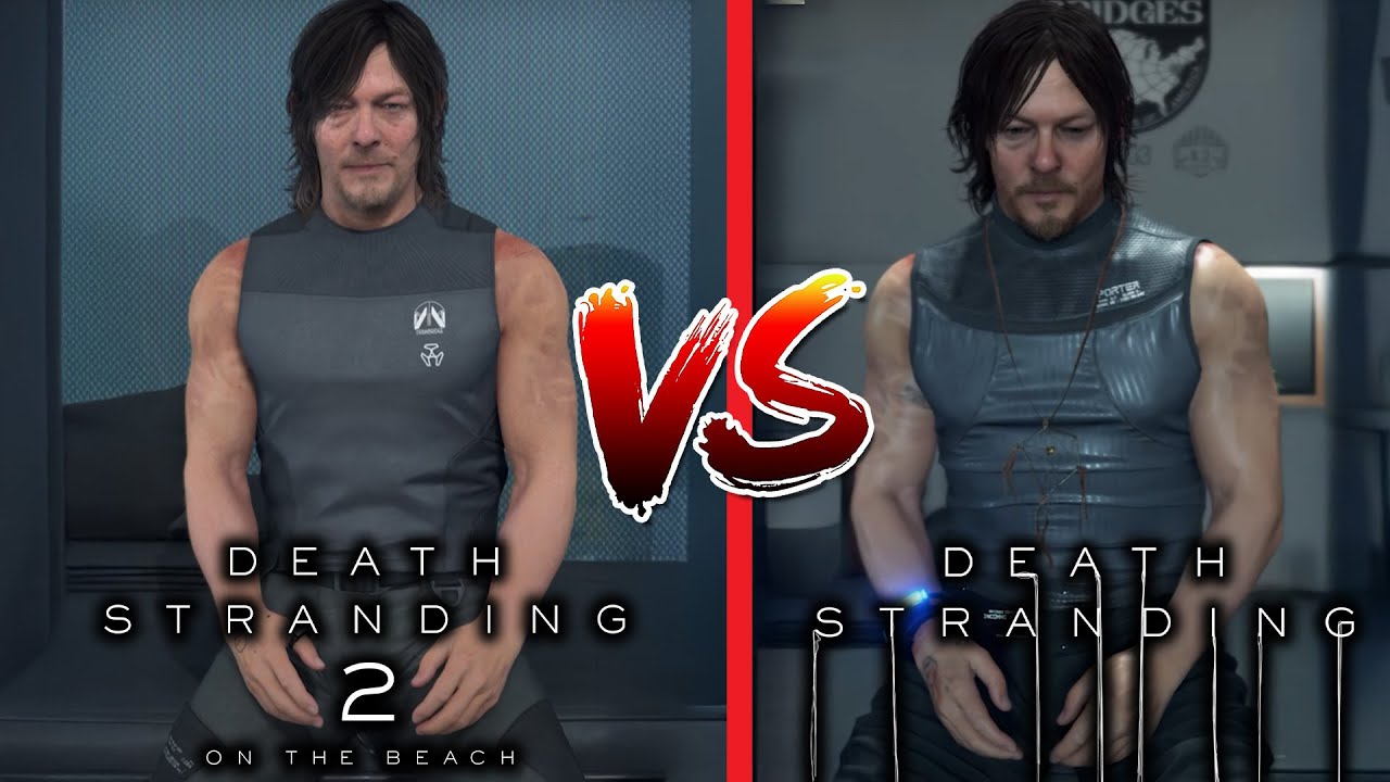 Death Stranding 2 vs Death Stranding 1 Head To Head Graphics Comparison - An Amazing Evolution
