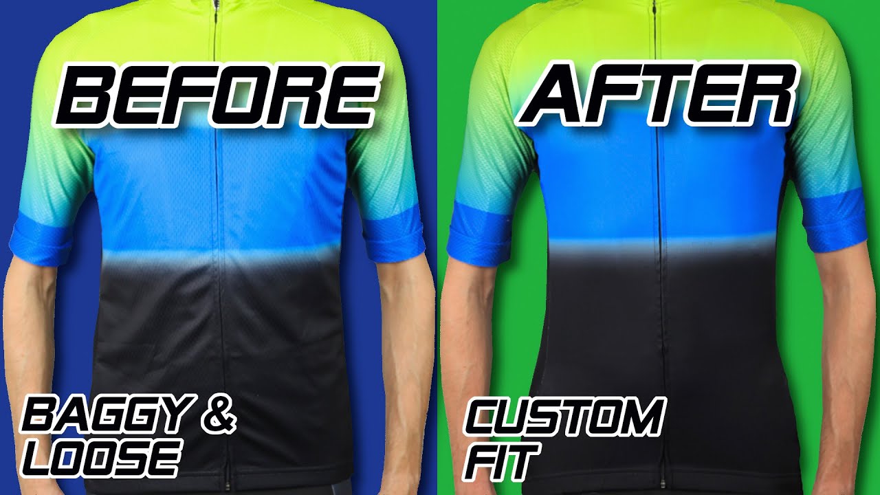 Tailoring cheap CYCLE JERSEYS, from loose & baggy to a premium fit!