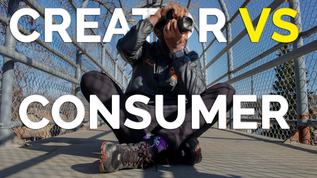 How to be a creator instead of a consumer