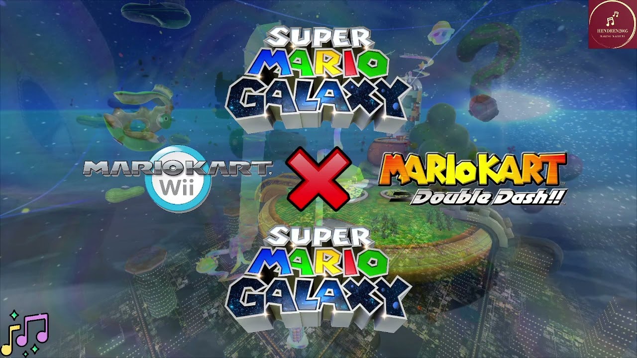 Rainbow Road Dual - Mario Kart Wii X Double Dash Mix Ft. Gusty Garden & Good Egg (New Year Special)