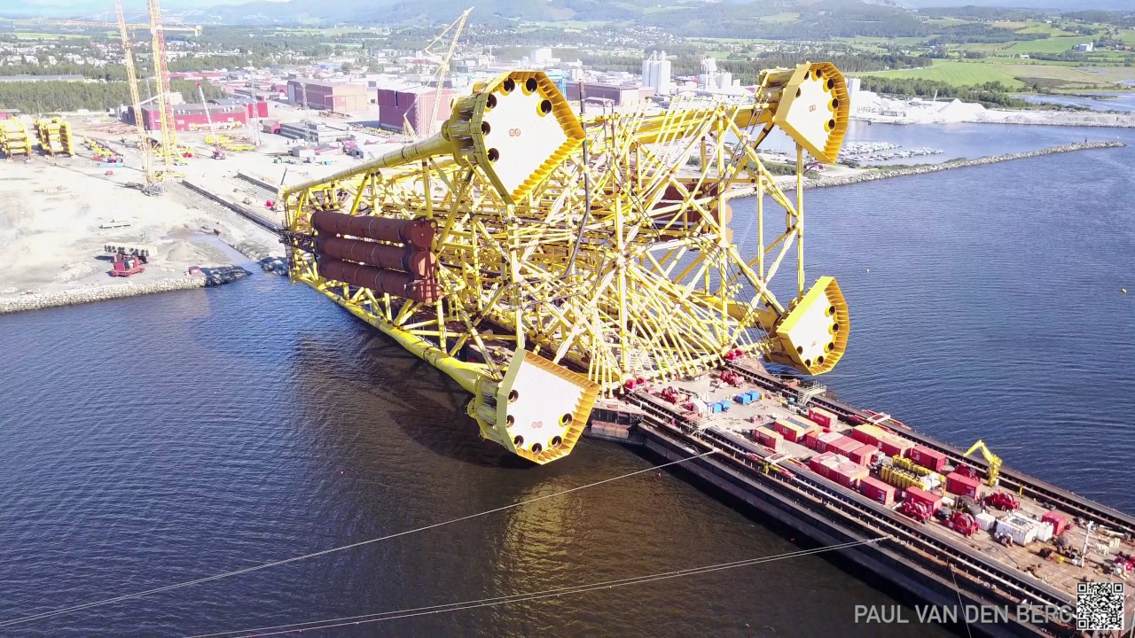 Johan Sverdrup jacket on Heerema H-851