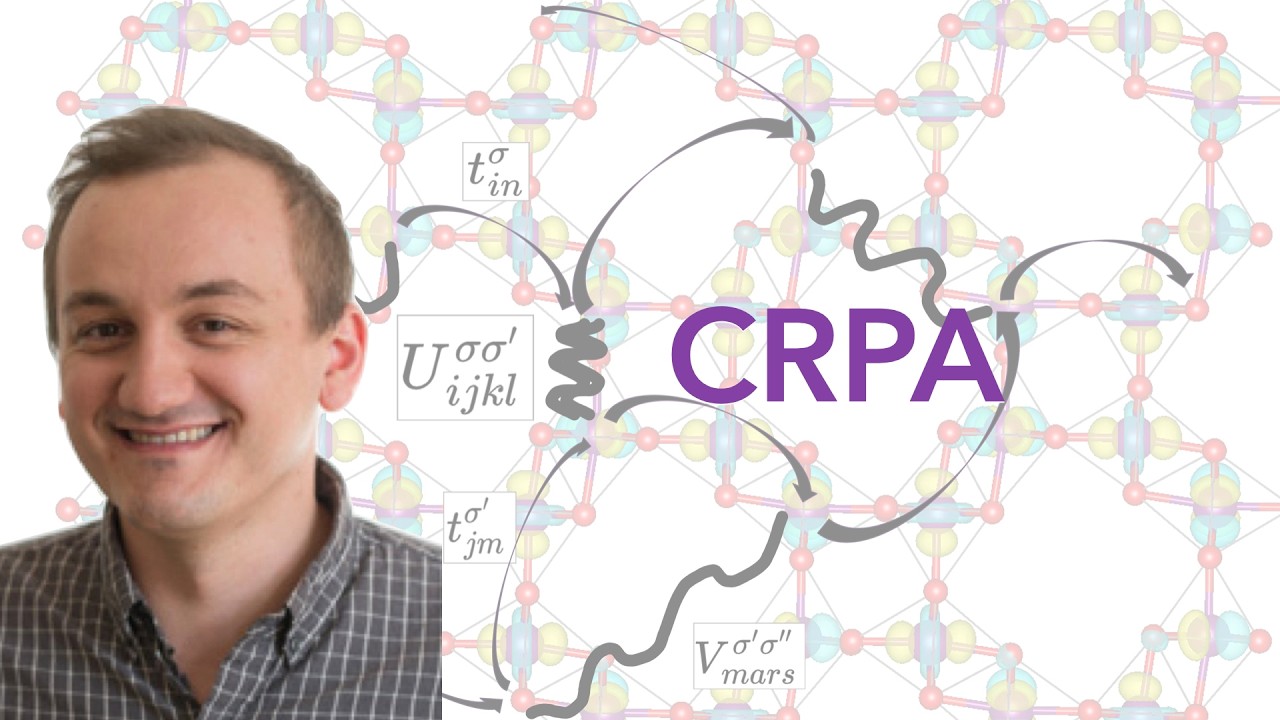 Приближение случайных фаз с ограничениями (cRPA) | Лекция по VASP