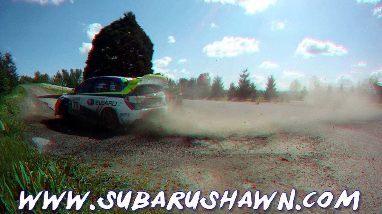 David Higgins at 2011 Oregon Trail Rally  in HD 3D
