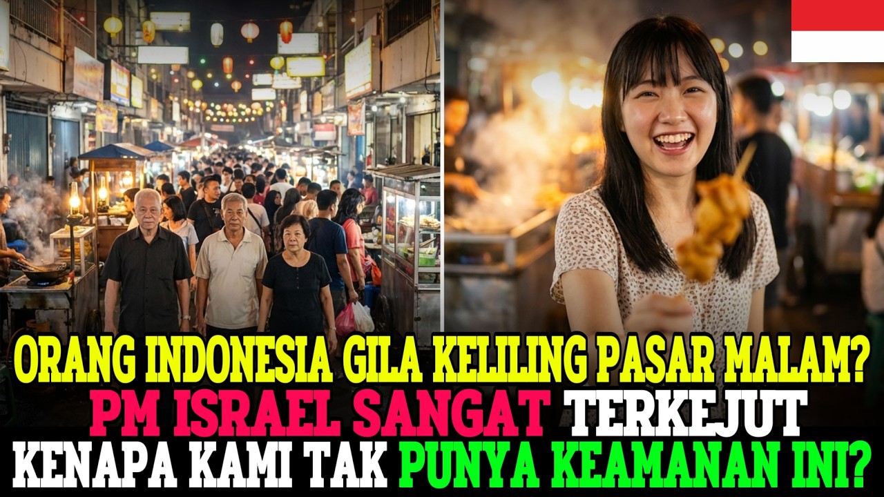 PM ISRAEL TERKEJUT ORANG INDONESIA JALAN MALAM & PERCAYA ORANG ASING—KENAPA SEAMAN INI