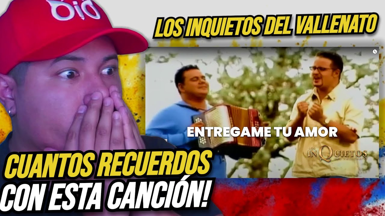 Reaccionando a Entrégame Tu Amor de Los Inquietos del Vallenato | ¡Sorpresa Total!