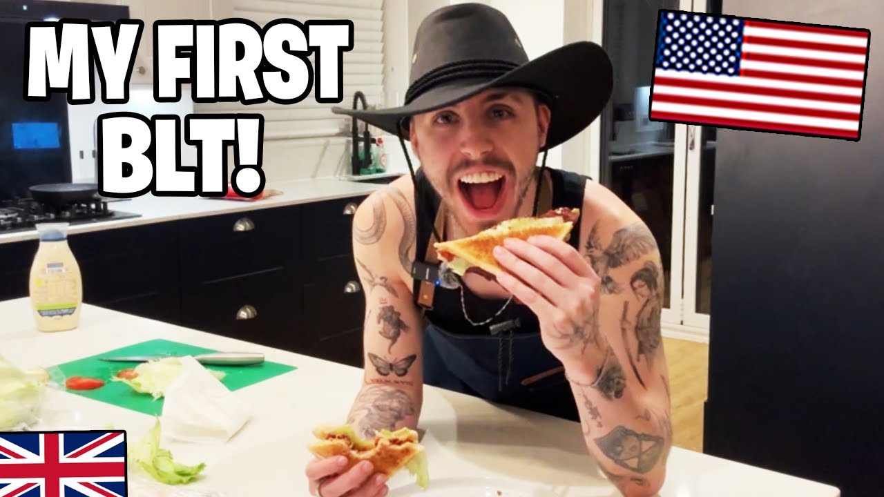 Brits First Ever American BLT Sandwich!