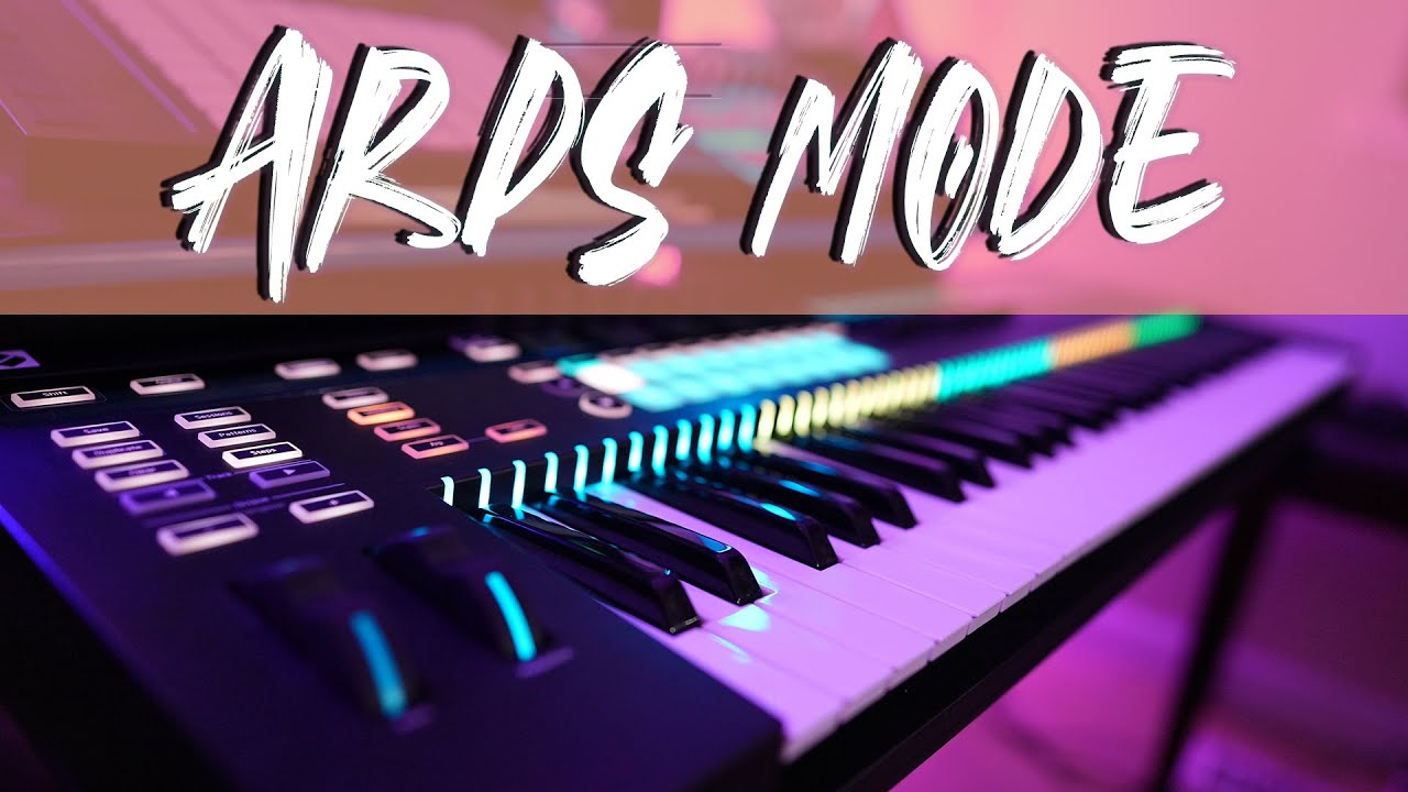 Novation SL MKIII: режим Arp (61SL MK3 / 49SL MK3), ЧАСТЬ 5
