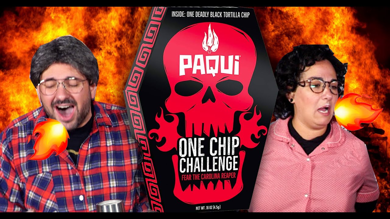 We ate the worlds hottest chip!