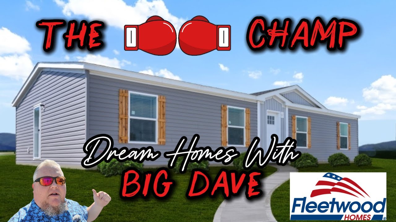 !!COME SEE THE UNDISPUTED CHAMP MANUFACTURED HOME by FLEETWOOD HOMES!!