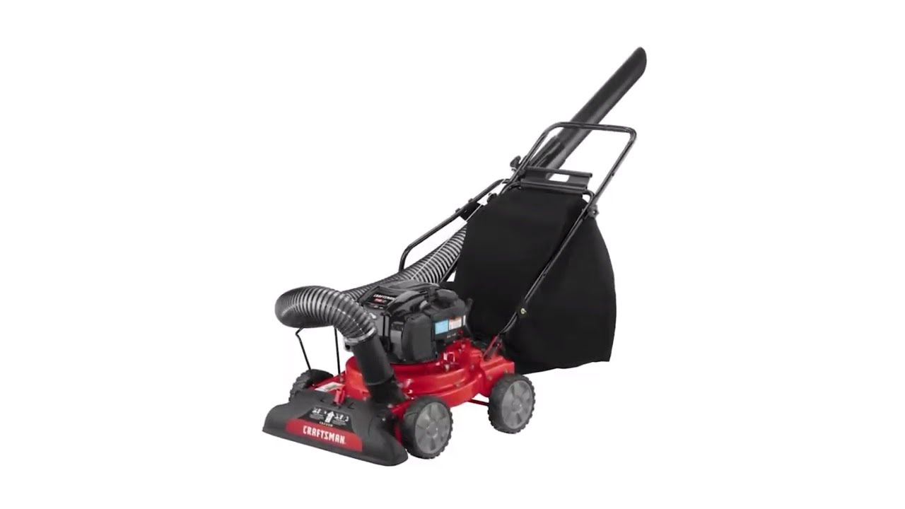 CRAFTSMAN 163-cc 2-Bushel Lawn Vacuum