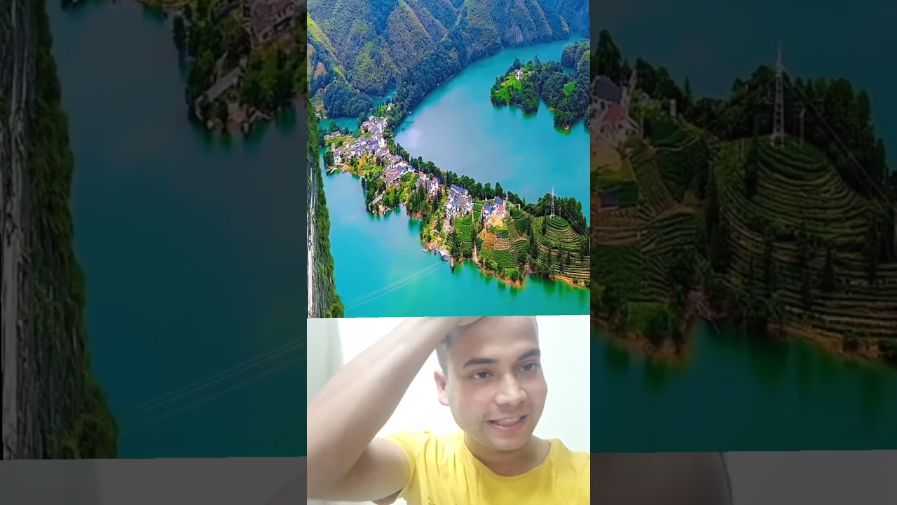 Mountains and rivers are more charming#sceneryvideos #beauty#nature#heaven#shorts#views#viral