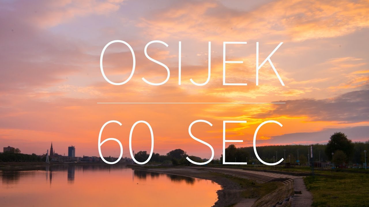 Osijek in 60 sec &mdash; Croatia | DRONE FOOTAGE | Pointers Travel