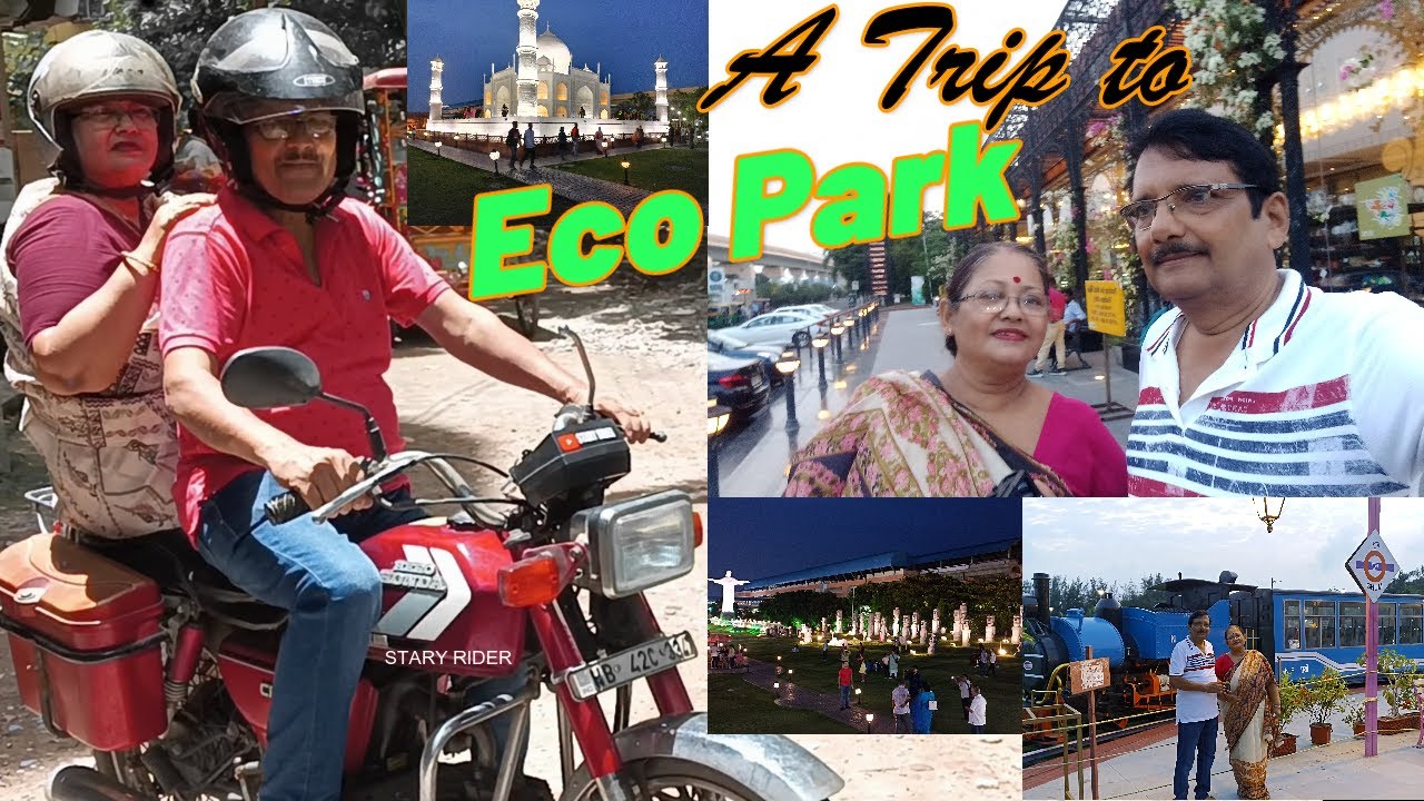 Short Tour to Eco Park Kolkata by bike/Eco Park Newtown Kolkata #motovlog #youtubevideo