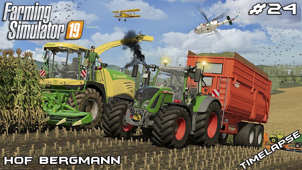 New TRACTOR and first SILAGE harvest with @kedex | Hof Bergmann | Farming Simulator 19 | Episode 24