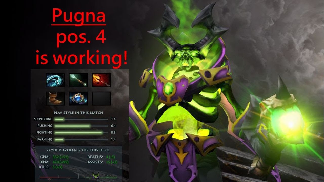 Pugna pos. 4 working! | meta 7.26c [Dactardre12 Highlights #20]