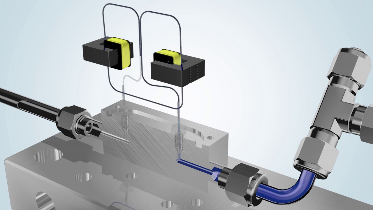 mini CORI-FLOW Coriolis Mass Flow Meter, principle of operation