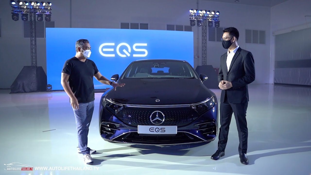 พาชม รถไฟฟ้าเทคโนโลยีสุดล้ำจาก Mercedes Benz :  EQS 450+ AMG PREMIUM  รอประกอบ+ขายปลายปี 65