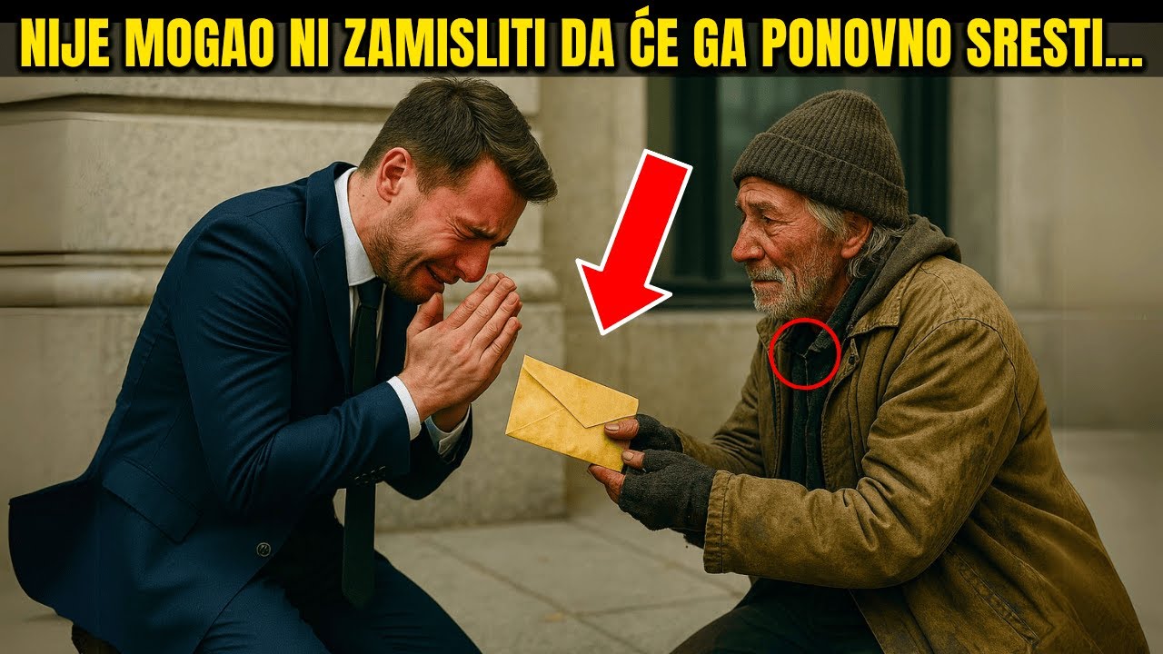 Mladi milijunaš zatražio je pomoć od beskućnika... ono što je otkrio o njemu zauvijek mu je...