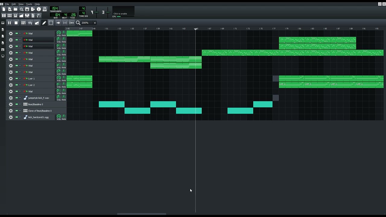 Worst hardstyle://Jumpstyle beat in (possible) existence. (154 KPH)