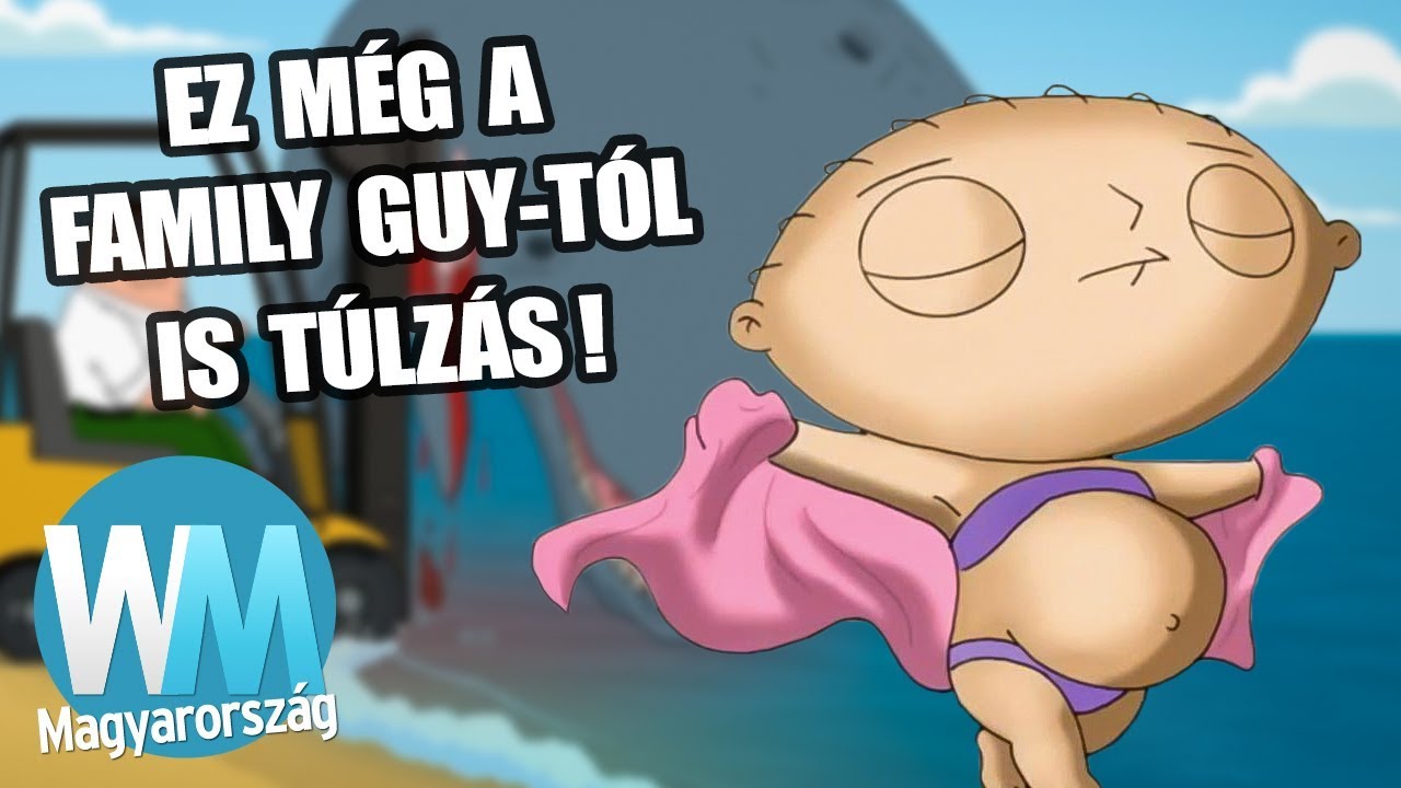Top 10 Family Guy pillanat, ami kiakasztotta a rajong&oacute;kat