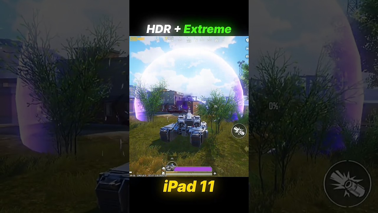 Can iPad 11 Handel HDR + Extreme Graphics? #shorts #pubgmobile #ipad11