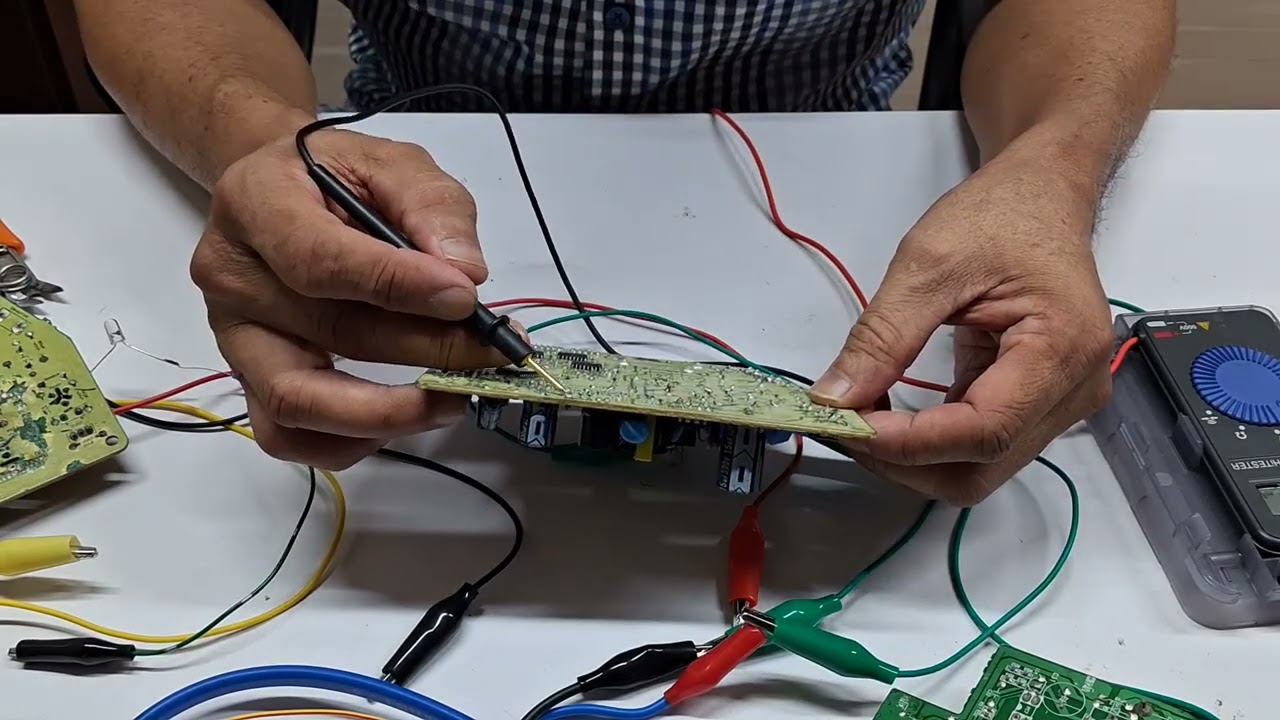 SỬA NGUỒN XUNG ĐIỆN ÁP RA SAI  THIẾT KẾ