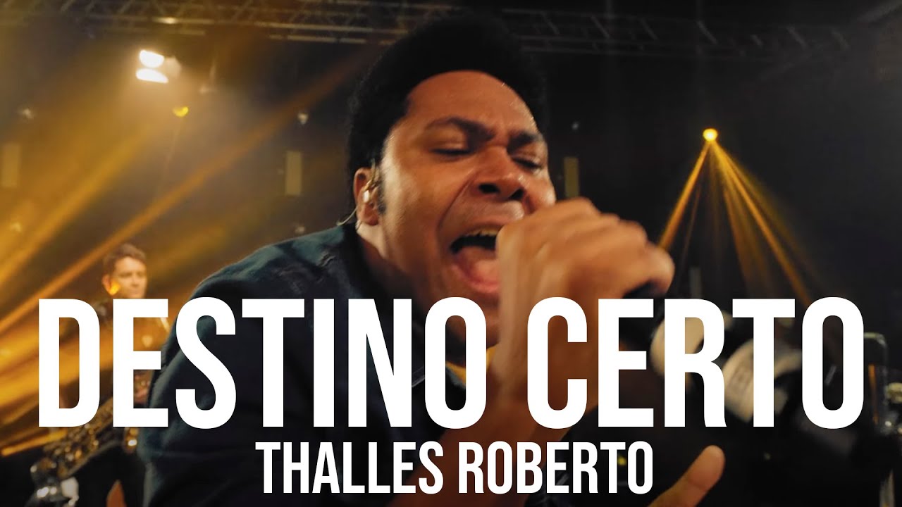 Destino Certo - Thalles Roberto Playback Letra