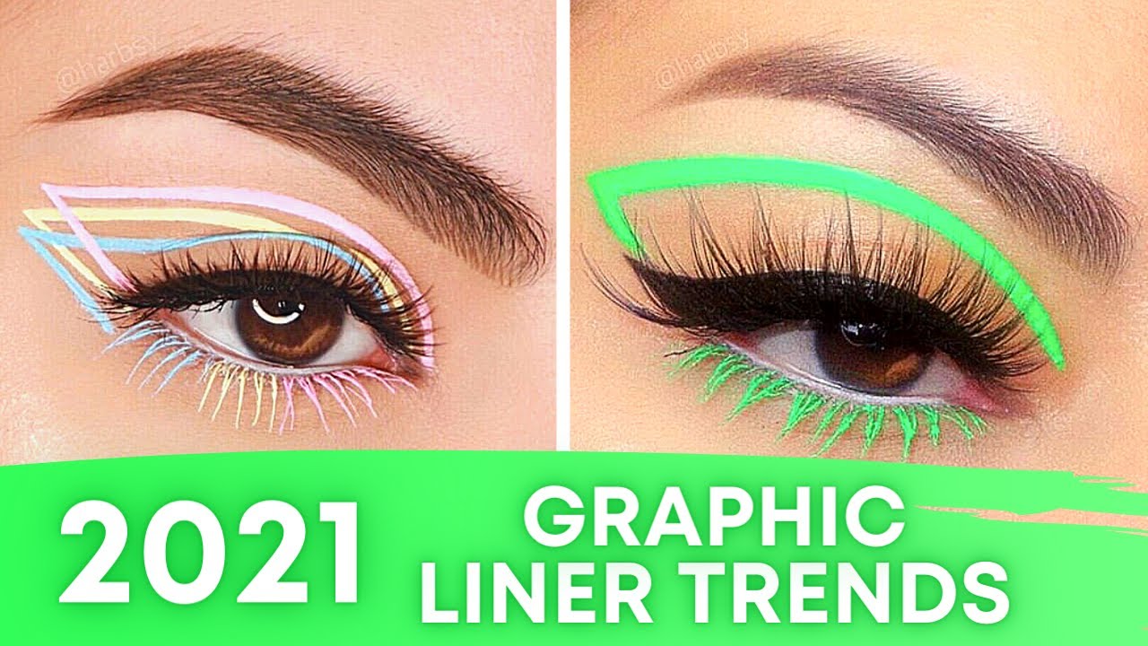 STUNNING GRAPHIC EYELINER Ideas ✨ Eyeliner Trends 2021