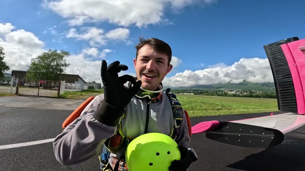 Stage saut en parachute - PAC Savoie parachutisme