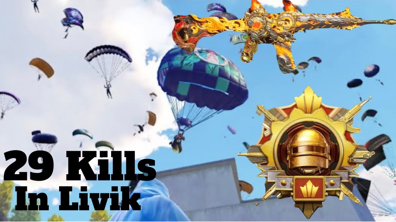 29 Kills in livik 😱| BEST CHICKEN DINNER EVER | 1 vs 6 Clutch | PUBG MOBILE 