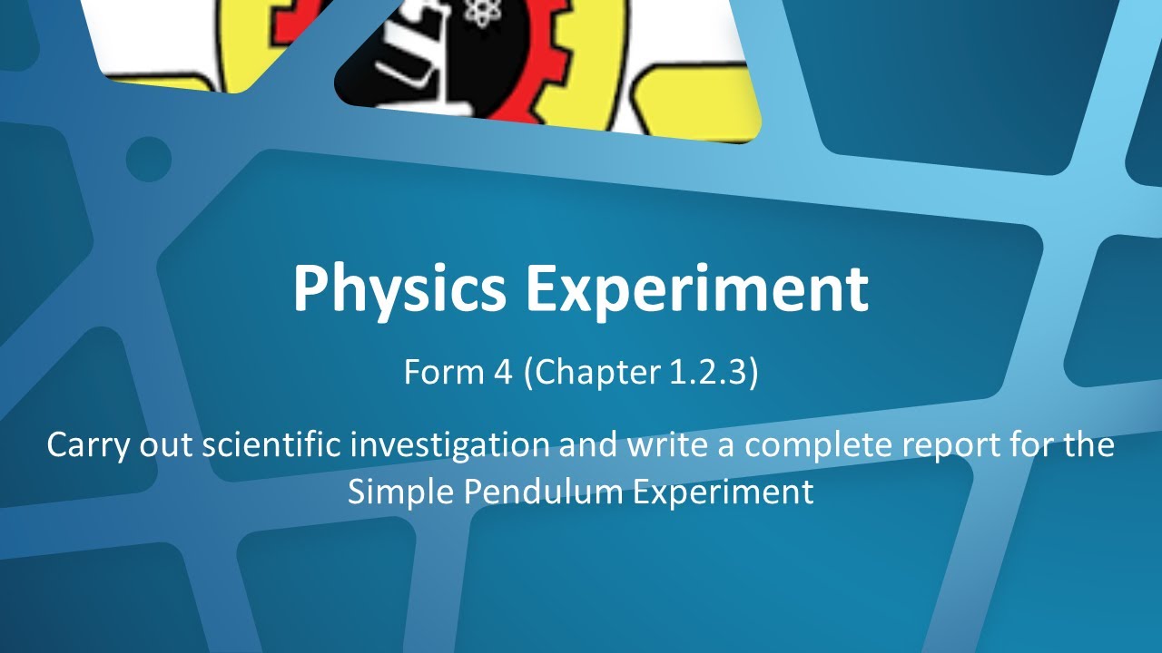 Experiment:  Simple Pendulum