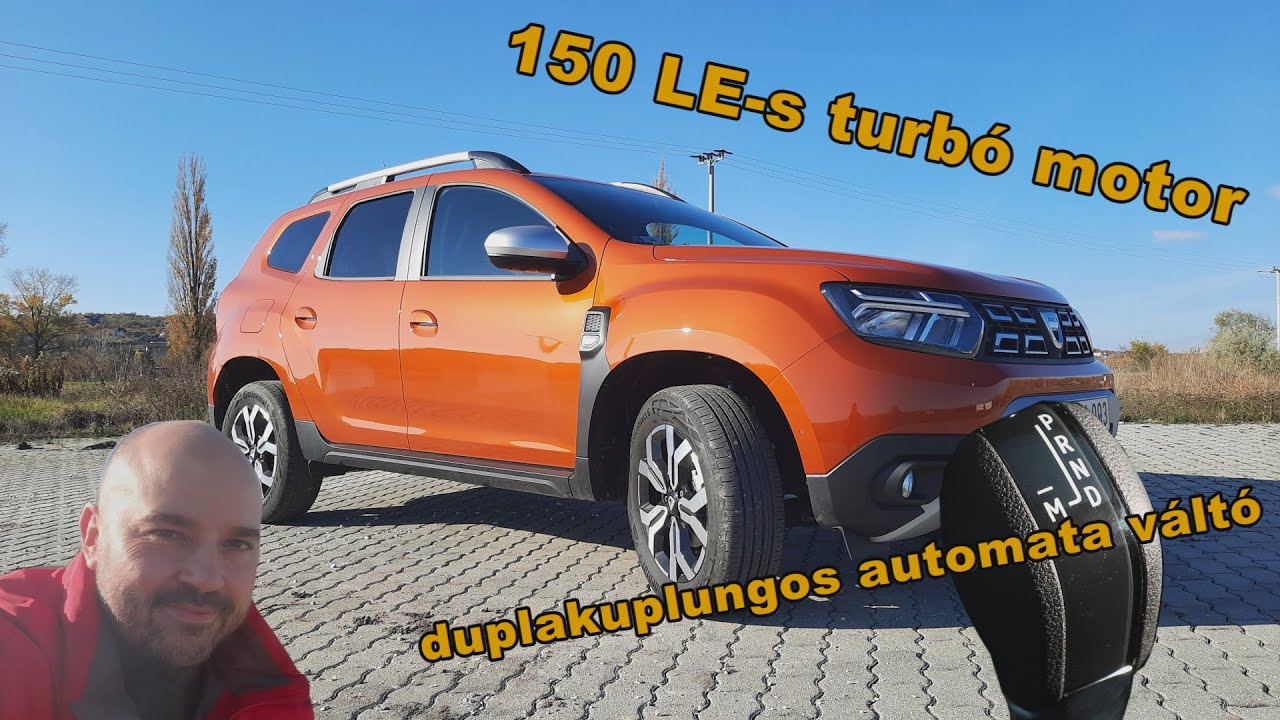 Az automata váltós csúcs Duster - Dacia Duster TCe 150 EDC #AutoPOVr teszt
