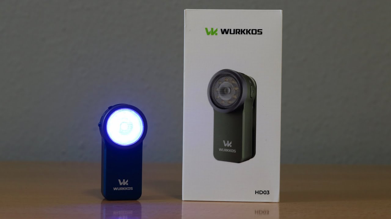 Wurkkos HD03 - Unboxing & Test