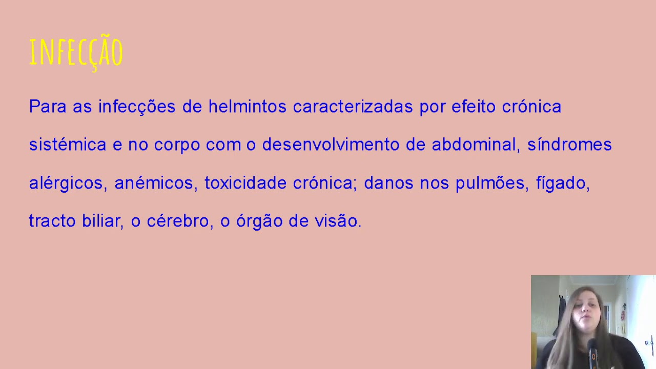 Conceitos b&aacute;sicos sobre helmintos (vermes)
