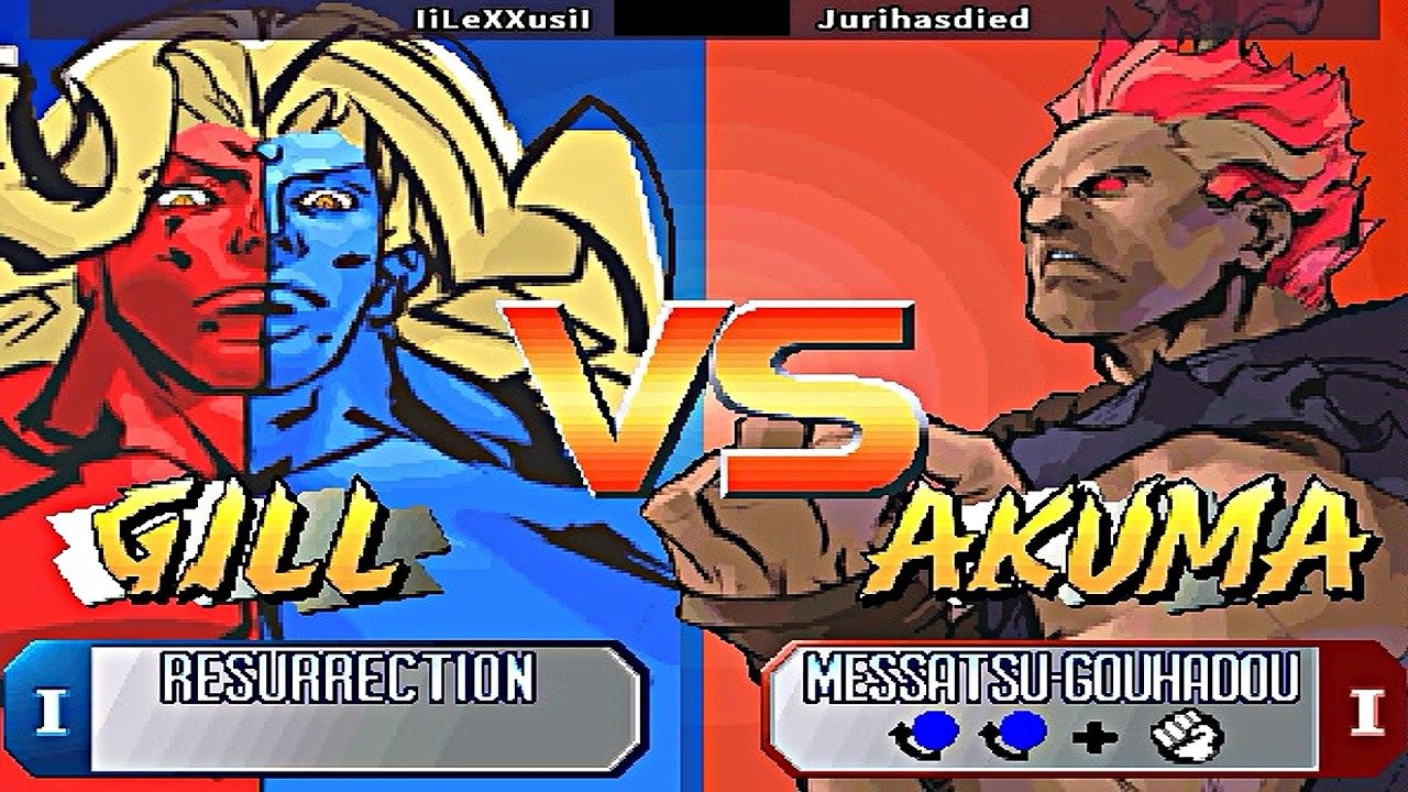 Street Fighter III 2nd Impact: Giant Attack [Boss Hack] - IiLeXXusiI vs Jurihasdied