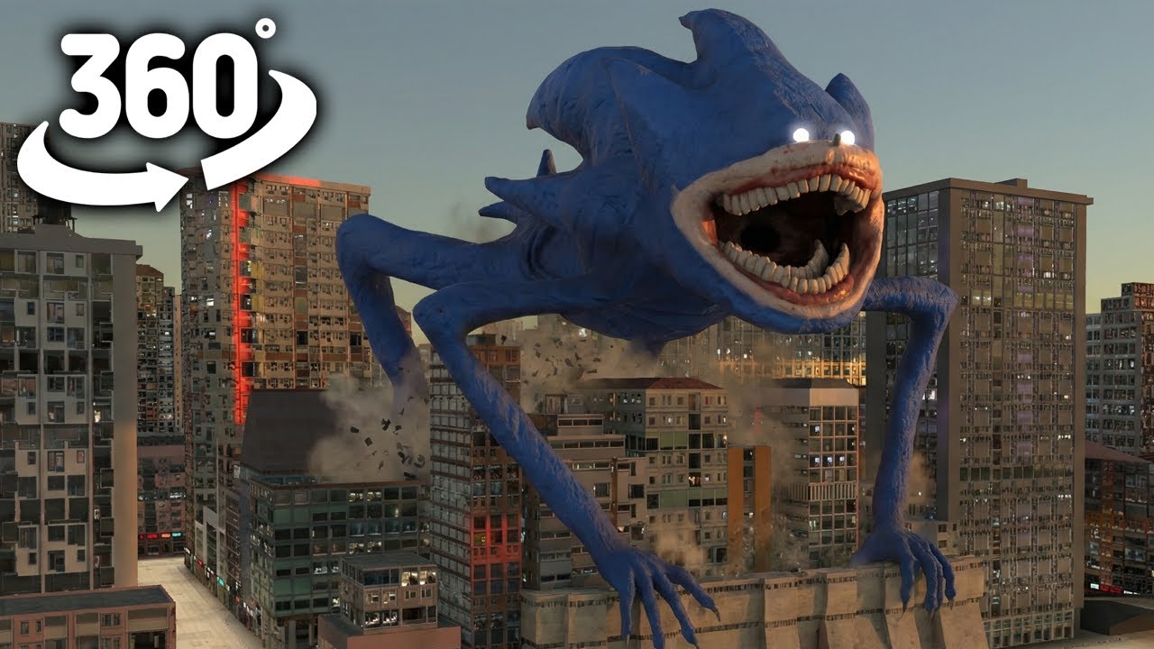 Shin Sonic Tapes Appear in Your City! | 360&deg; VR