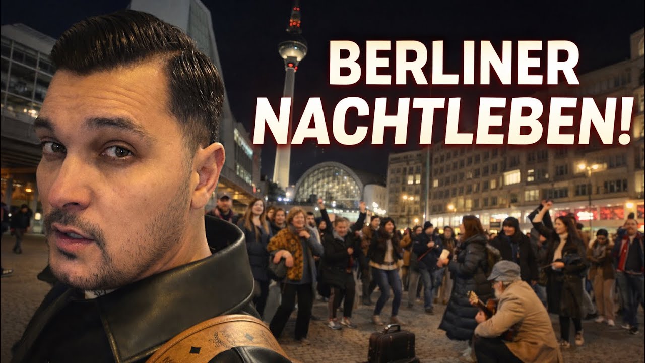 Das passiert nachts am Alexanderplatz! 😳