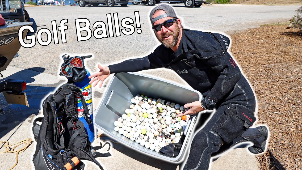 Scuba Diving For Lost Golf Balls To Make Some FAST Cash