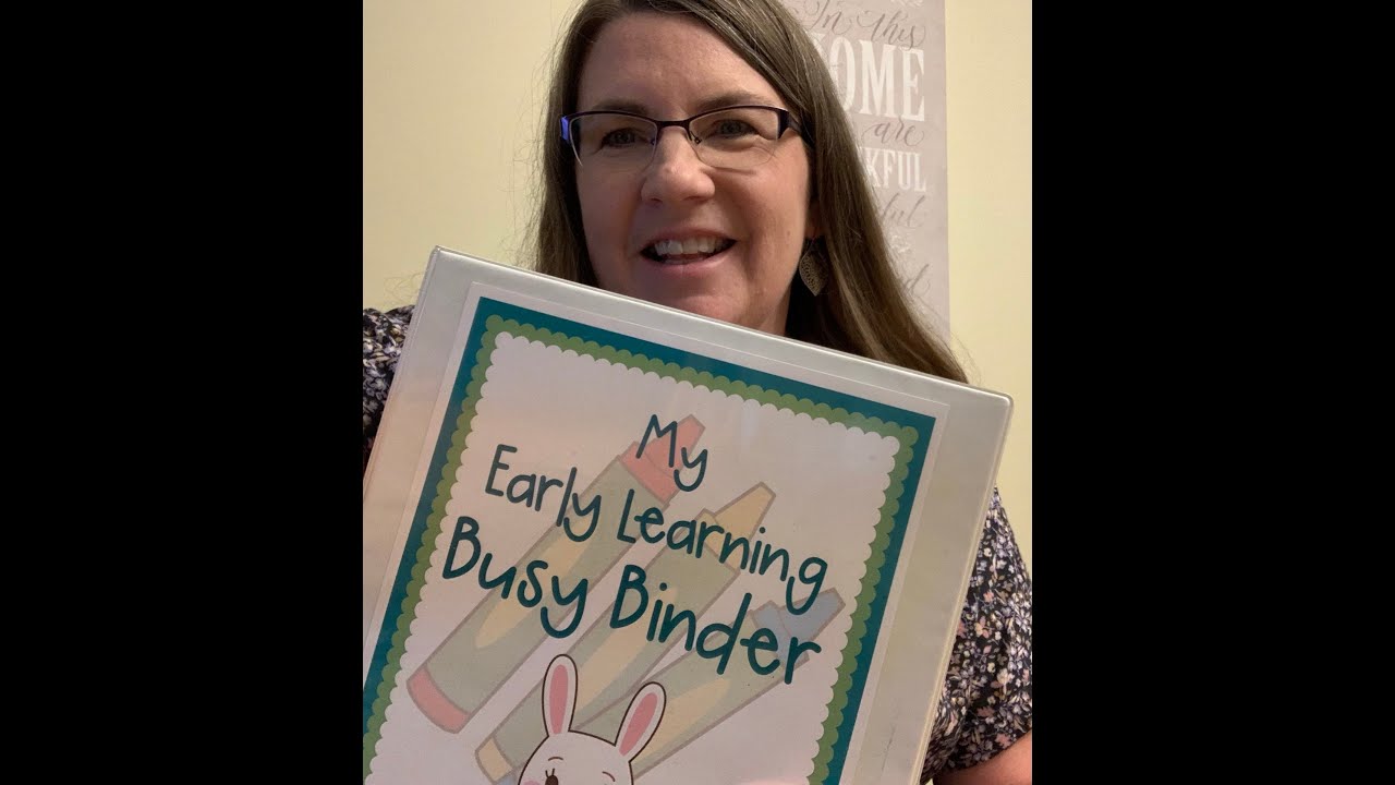 Preschool Circle Time/Busy Binder UPDATED