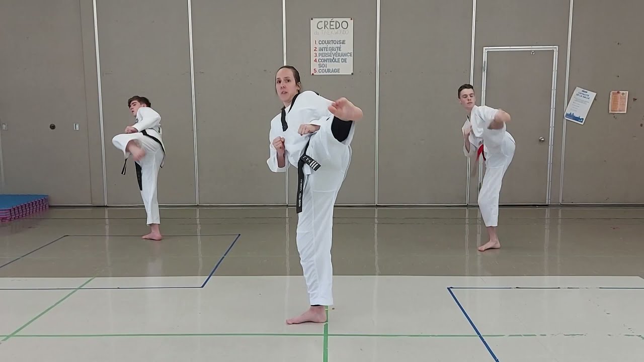 Initiation au taekwondo