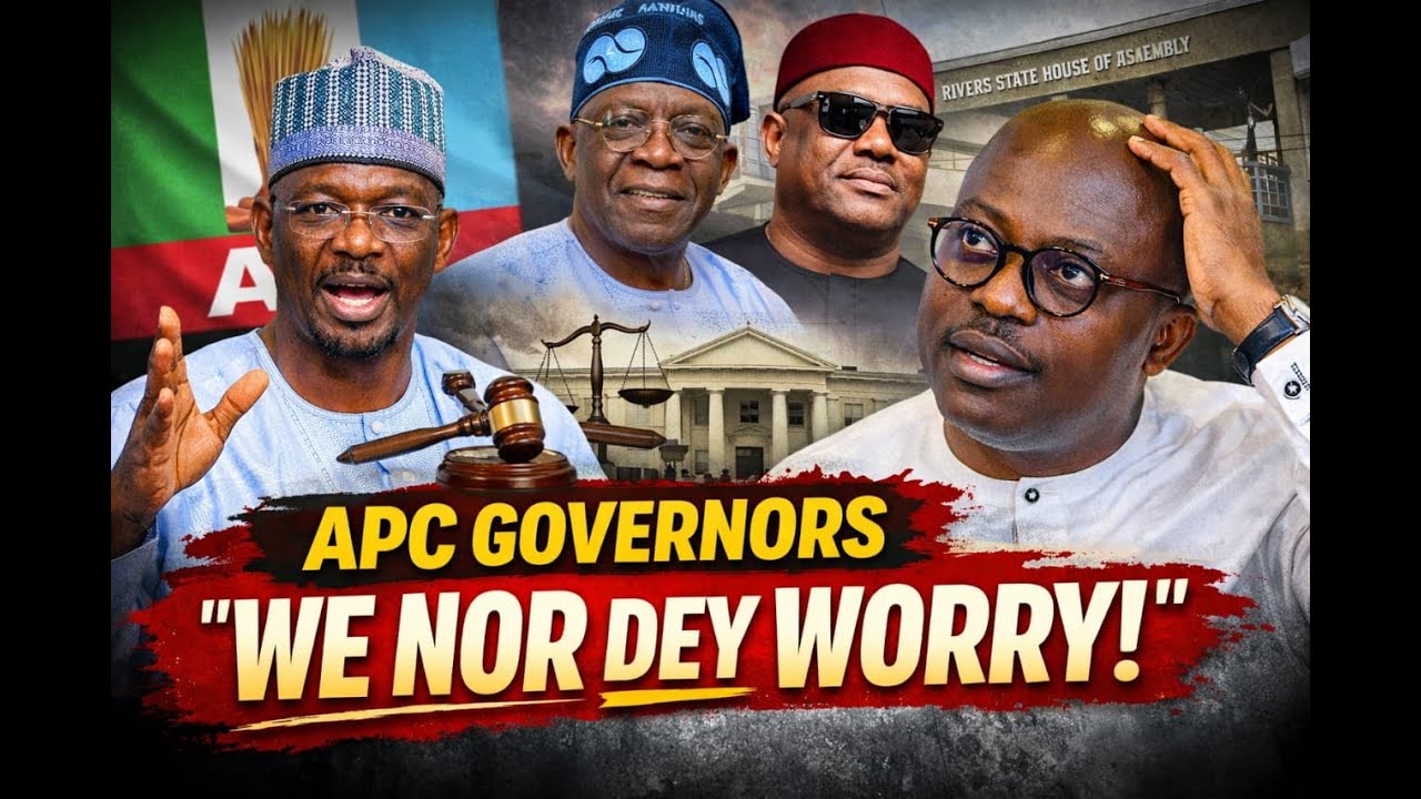APC GOVERNORS DON TAKE POSITION ON RIVERS CRISIS — “WE NO DEY WORRY AGAIN?!