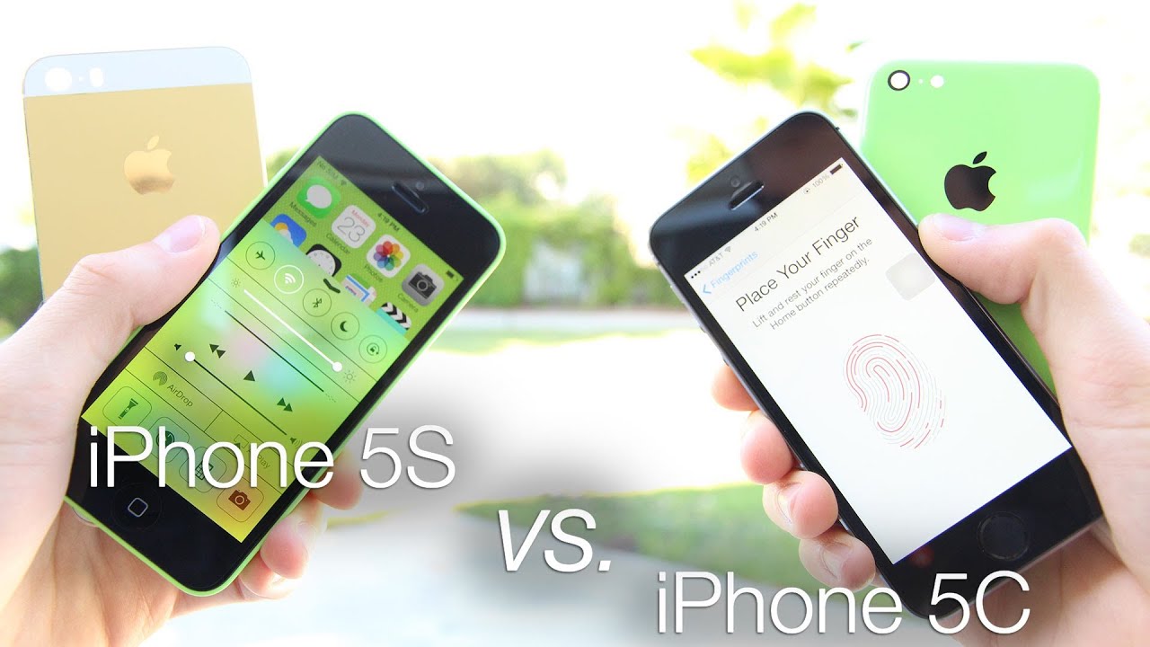 iPhone 5S vs iPhone 5C: 5s Review & Comparison