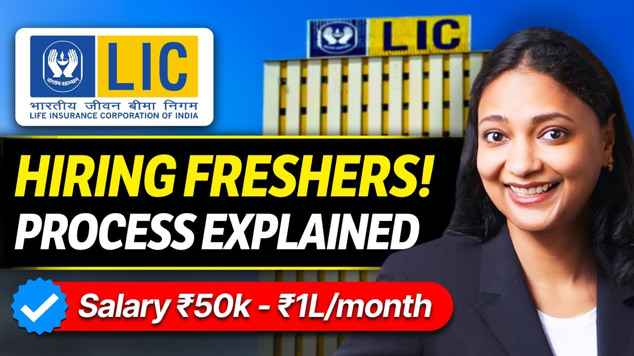 LIC HIRING Process For FRESHERS | Full Details For LIC ROLES - Assistant, AAO & Agent
