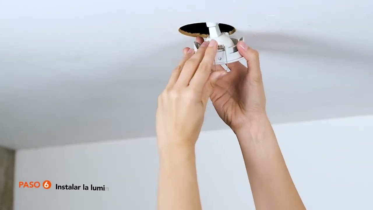 ¿Cómo instalar tu lámpara empotrable YD-330 de Tecnolite? 💡✨