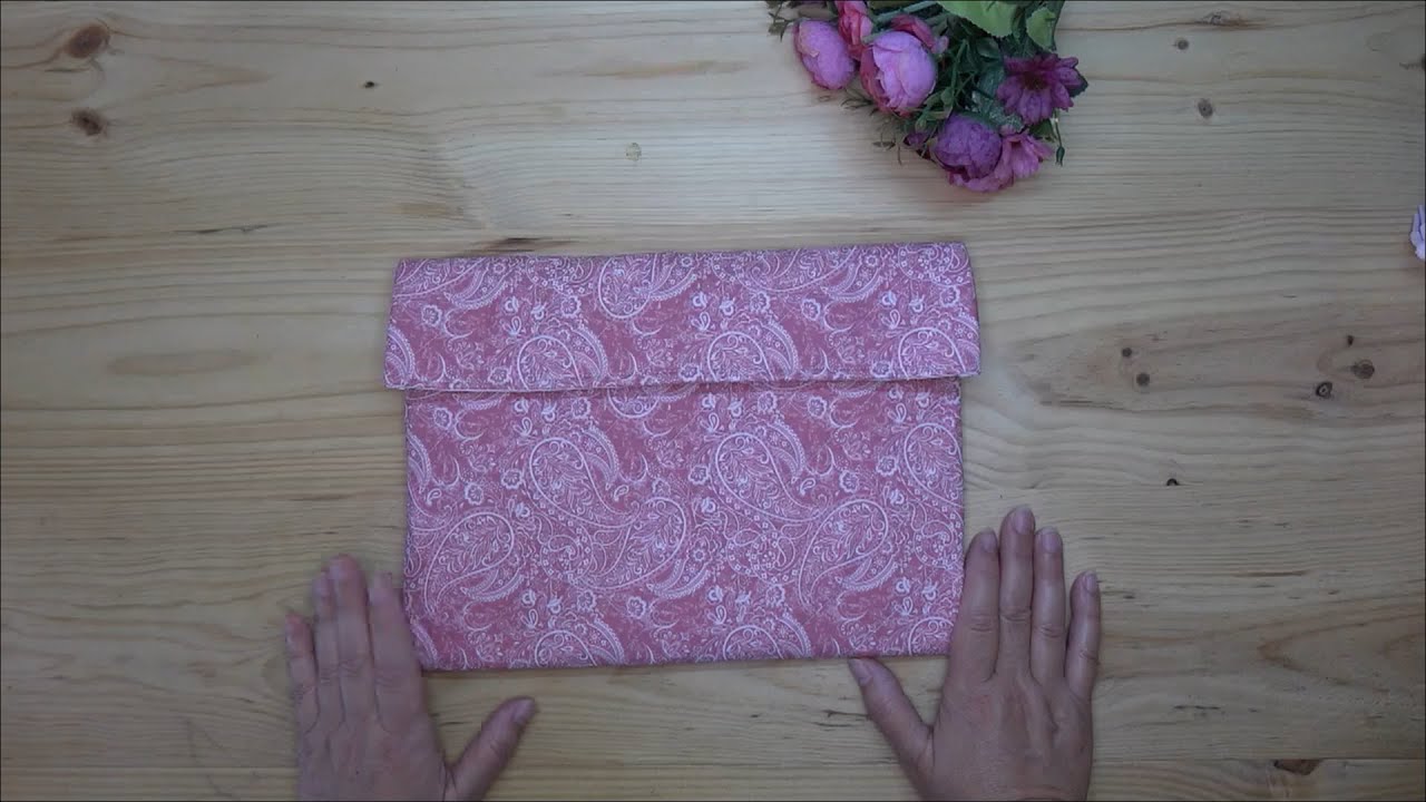 Bolsa Porta Proyectos/Documentos S&uacute;per F&aacute;cil ✂🧵❤#diycostura  #tutorialesgratis #crosstich