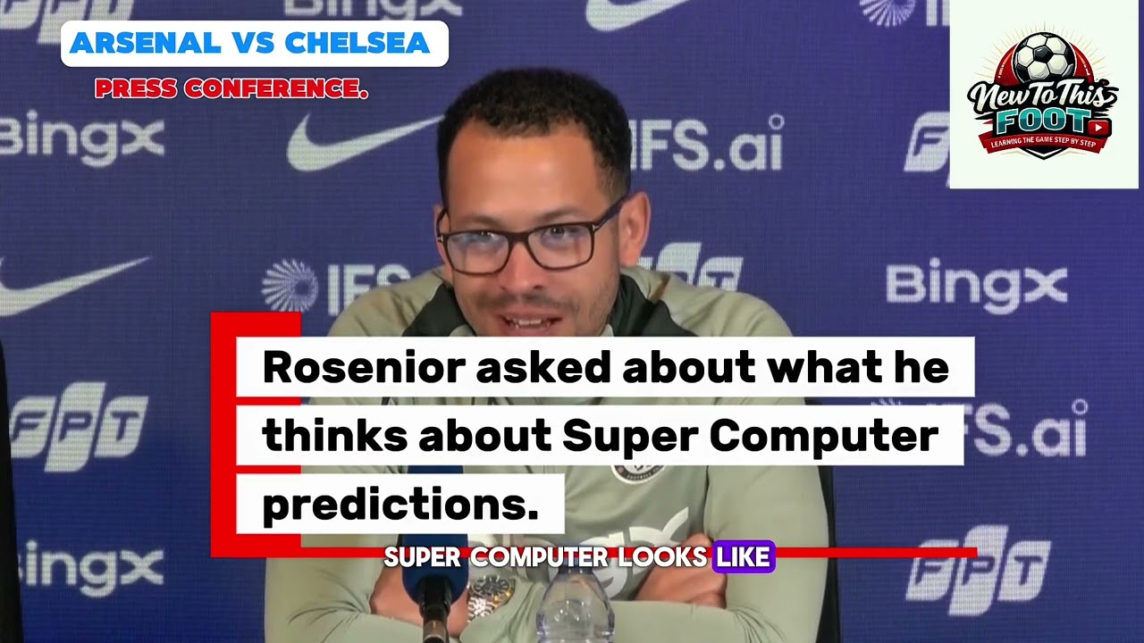 Rosenior Pre Match conference | Highlight | Arsenal v Chelsea 