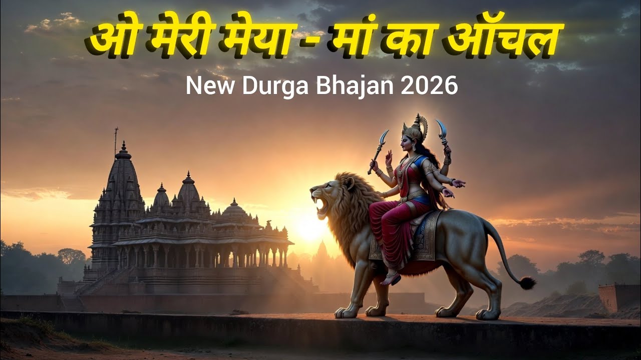 ओ मेरी मैया - माँ का आँचल | O Meri Maiya - Maa Ka Aanchal | New Durga Bhajan 2026