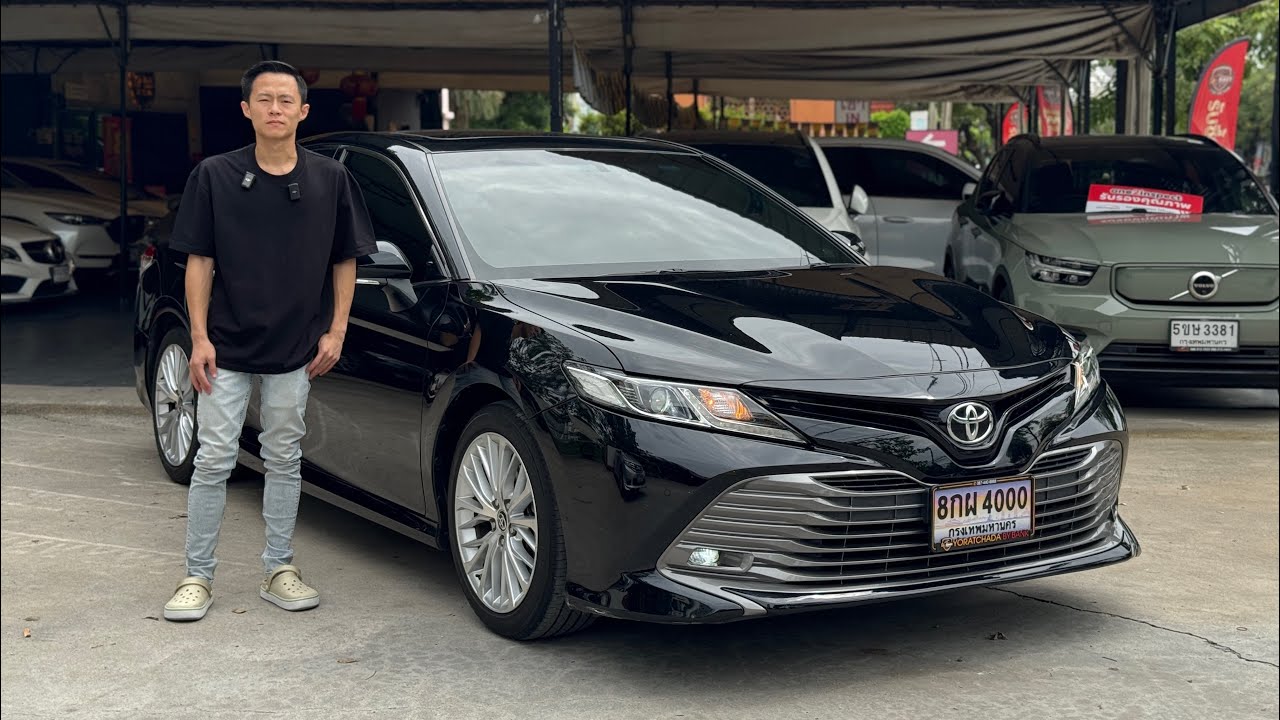 🚘TOYOTA CAMRY 2.5 G SUNROOF 2019 สีดำ TOP✅ราคา 859,000 บาท🛣️ไมล์ 90,000 กม.